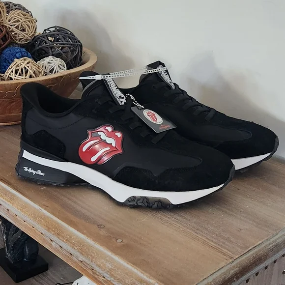 Mark Nason Skechers Sneakers x The Rolling Stones: Neo Jogger - RS Lick Mens 9.5 - Picture 1 of 16